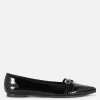 Patent Pointed Toe Ballet Flats