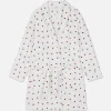 Patterned Fluffy Robe