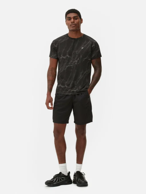 Patterned Performance T-Shirt