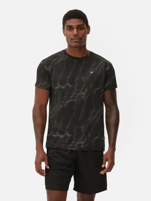 Patterned Performance T-Shirt