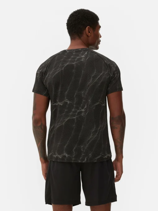 Patterned Performance T-Shirt