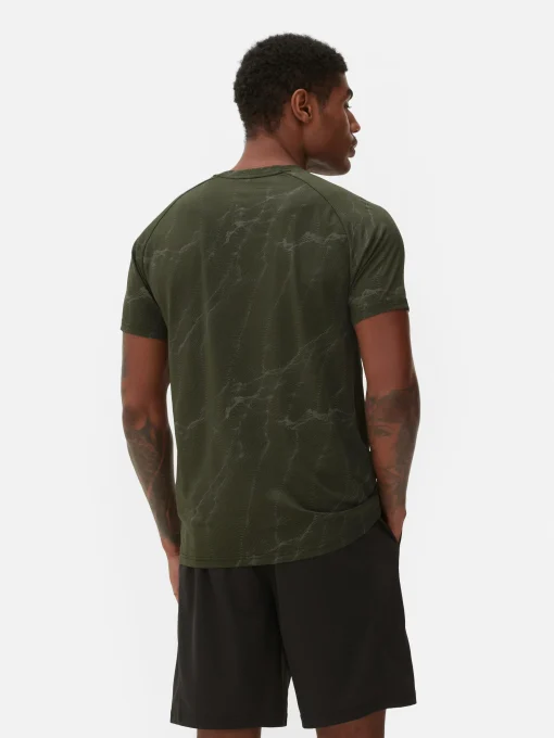Patterned Performance T-Shirt