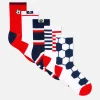 5pk Football Crew Socks