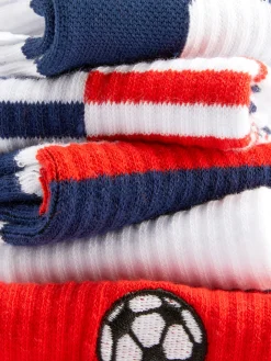 5pk Football Crew Socks