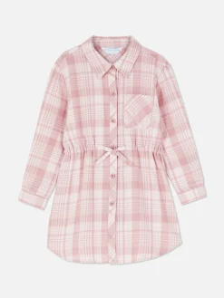 Plaid Shirt Dress