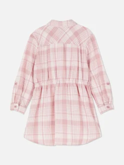 Plaid Shirt Dress