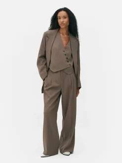 Pleated Tailored Pants