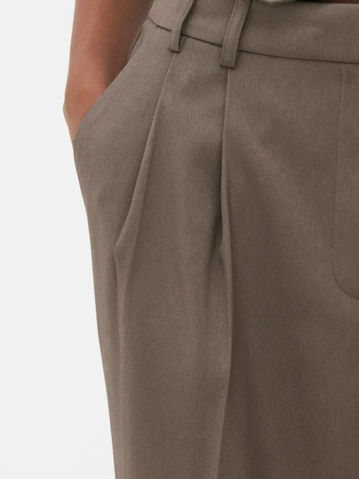 Pleated Tailored Pants