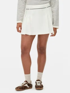Pleated Tennis Mini Skirt