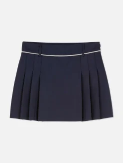 Pleated Tennis Mini Skirt