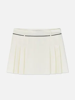 Pleated Tennis Mini Skirt