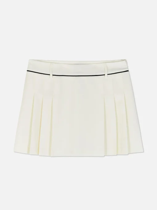 Pleated Tennis Mini Skirt