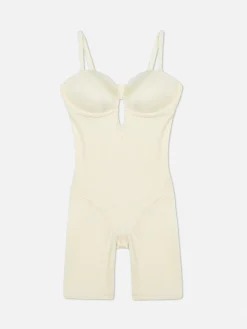 Plunging Cup Longline Shapewear Bodysuit