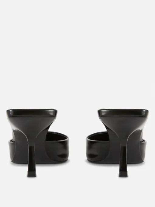 Pointed Mule Kitten Heels
