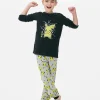 Pokémon Pikachu T-Shirt And Bottoms Pajamas
