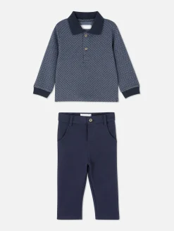 Polo Shirt And Pants Set