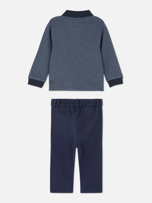 Polo Shirt And Pants Set