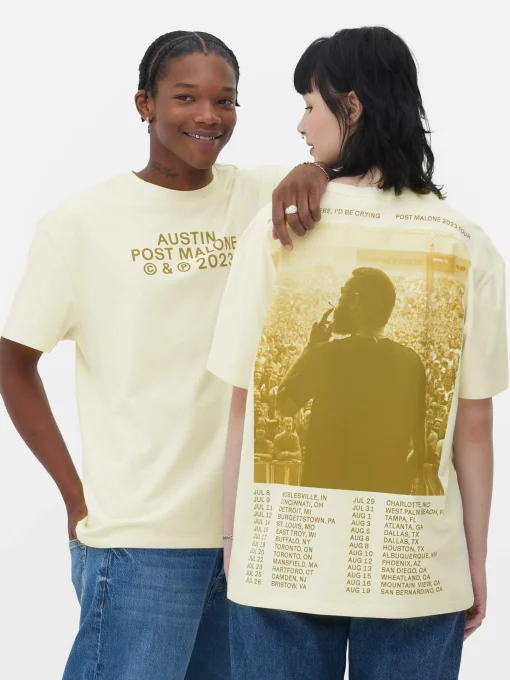 Post Malone Austin 2023 Tour T-Shirt