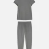 Printed Jersey Short Sleeve Pajamas