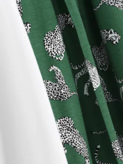 Printed Jersey Short Sleeve Pajamas