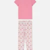 Printed Short Sleeve Pajamas