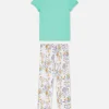 Printed Short Sleeve Pajamas