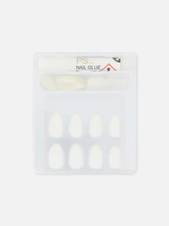 PS Almond Gloss Faux Nails
