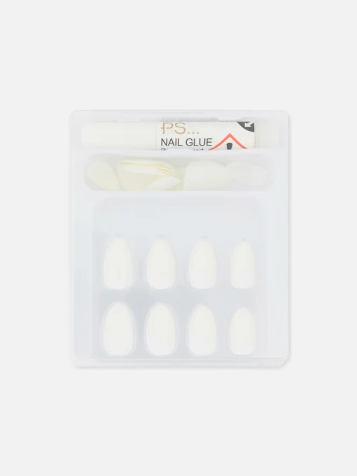PS Almond Gloss Faux Nails