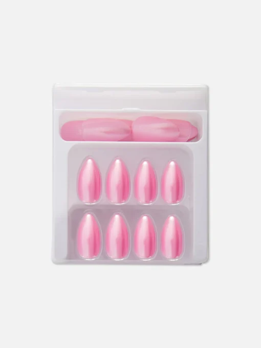 PS Glazed Pointed Faux Nails