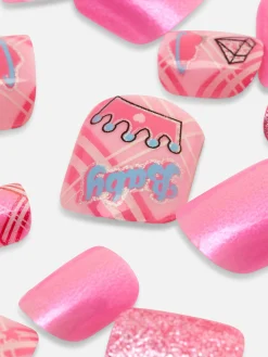 PS Mini Patterned Press On Nails
