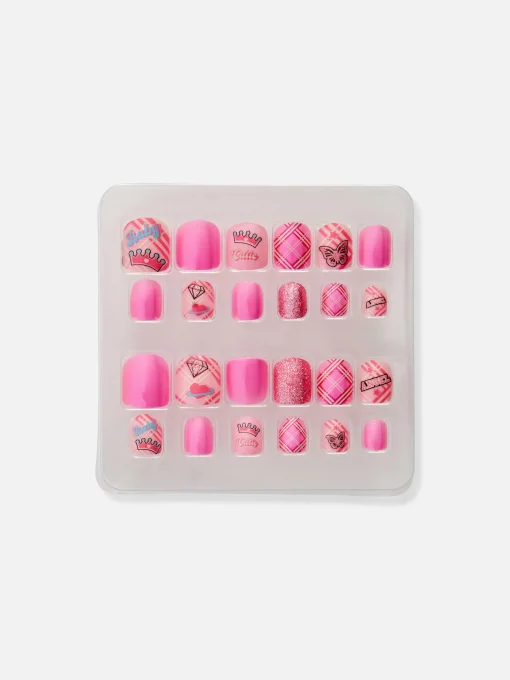 PS Mini Patterned Press On Nails