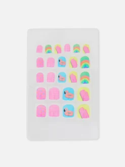 PS Mini Pool Party Press On Nails