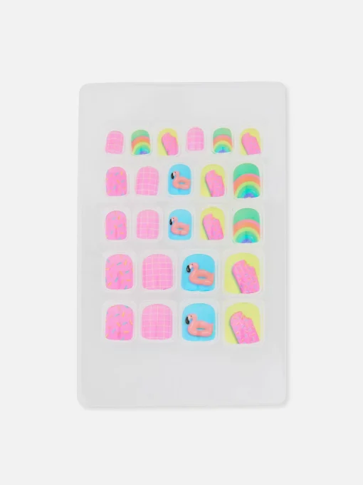 PS Mini Pool Party Press On Nails