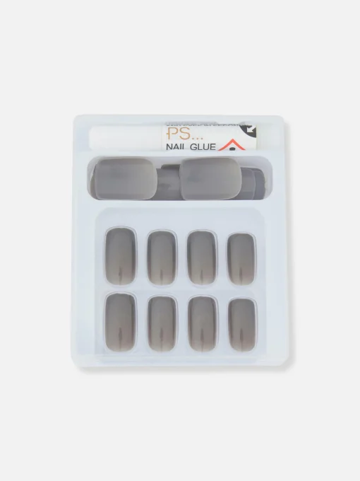 PS Square Gloss Faux Nails