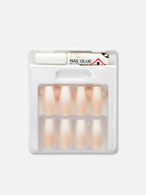 PS Stiletto Gloss Ombré Faux Nails