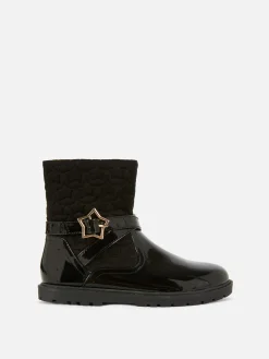 Quilted Ankle Boots