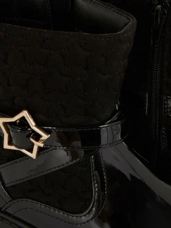 Quilted Ankle Boots