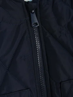 Quilted Bomber Jacket