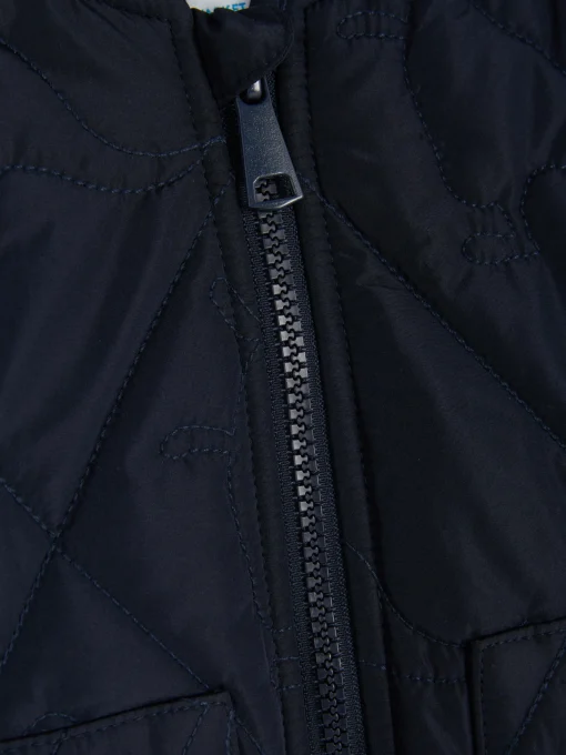 Quilted Bomber Jacket