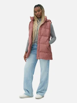 Quilted Hooded Vest