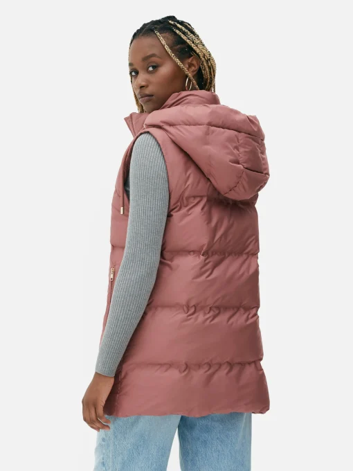 Quilted Hooded Vest