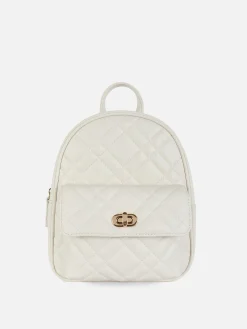 Quilted Mini Backpack