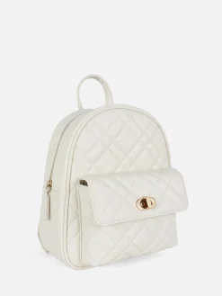 Quilted Mini Backpack
