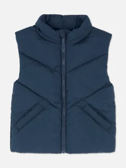 Quilted Zip Vest