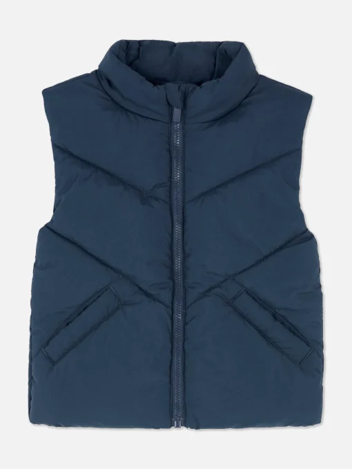 Quilted Zip Vest
