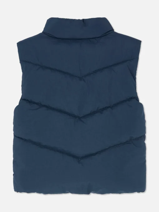 Quilted Zip Vest