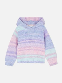 Rainbow Knit Hoodie