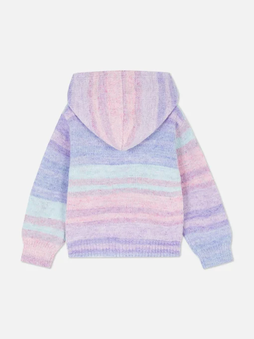 Rainbow Knit Hoodie