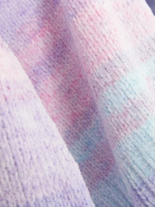 Rainbow Knit Hoodie