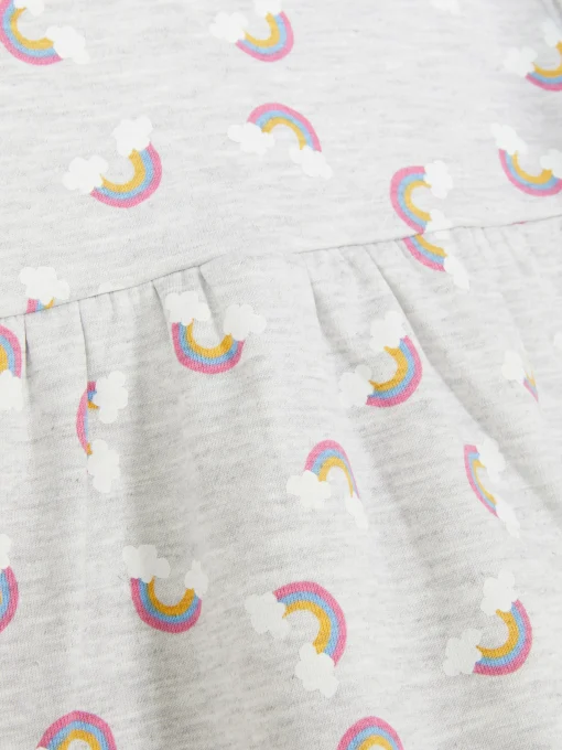 Rainbow Sweatshirt Dress